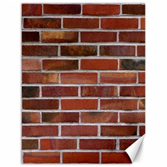 Colorful Brick Wall Canvas 12  X 16  