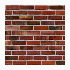 Colorful Brick Wall Medium Glasses Cloth (2-side) by trendistuff