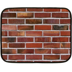 Colorful Brick Wall Fleece Blanket (mini) by trendistuff