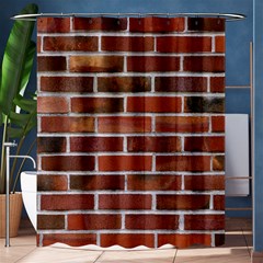 Colorful Brick Wall Shower Curtain 60  X 72  (medium) 