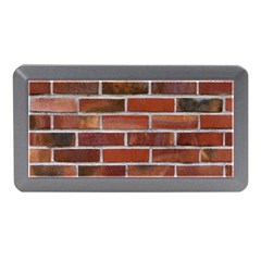 Colorful Brick Wall Memory Card Reader (mini) by trendistuff