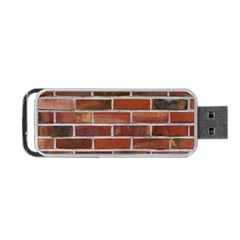 Colorful Brick Wall Portable Usb Flash (one Side) by trendistuff