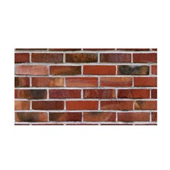 Colorful Brick Wall Satin Wrap by trendistuff