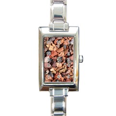 Colored Rocks Rectangle Italian Charm Watches by trendistuff