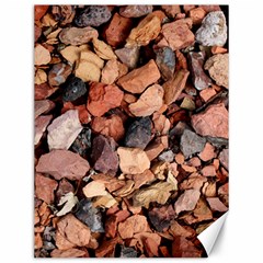 Colored Rocks Canvas 12  X 16  