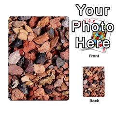 Colored Rocks Multi-purpose Cards (rectangle) 