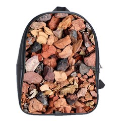 Colored Rocks School Bags(large)  by trendistuff