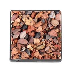 Colored Rocks Memory Card Reader (square) by trendistuff