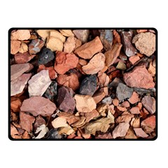 Colored Rocks Fleece Blanket (small)