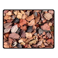 Colored Rocks Double Sided Fleece Blanket (small)  by trendistuff