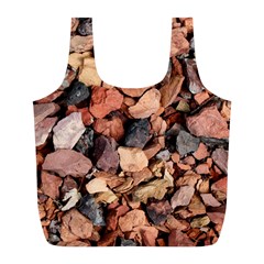 Colored Rocks Full Print Recycle Bags (l)  by trendistuff