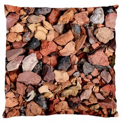 Colored Rocks Standard Flano Cushion Cases (two Sides) 