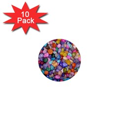 Colored Pebbles 1  Mini Magnet (10 Pack)  by trendistuff