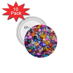 Colored Pebbles 1 75  Buttons (10 Pack)