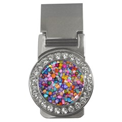 Colored Pebbles Money Clips (cz) 