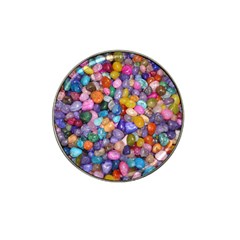 Colored Pebbles Hat Clip Ball Marker (4 Pack)