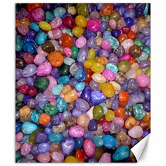 Colored Pebbles Canvas 20  X 24  