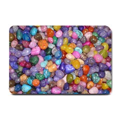 Colored Pebbles Small Doormat  by trendistuff