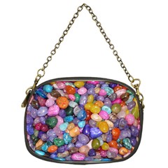 Colored Pebbles Chain Purses (one Side)  by trendistuff