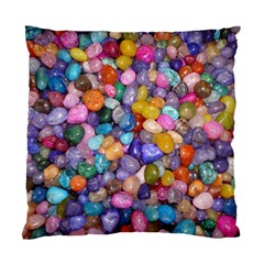 Colored Pebbles Standard Cushion Cases (two Sides)  by trendistuff