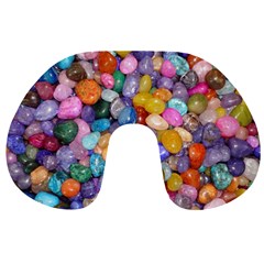 Colored Pebbles Travel Neck Pillows