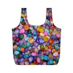 Colored Pebbles Full Print Recycle Bags (m) 