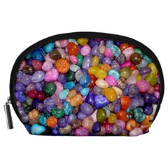 Colored Pebbles Accessory Pouches (large)  by trendistuff