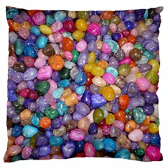 Colored Pebbles Standard Flano Cushion Cases (two Sides)  by trendistuff