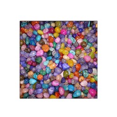 Colored Pebbles Satin Bandana Scarf