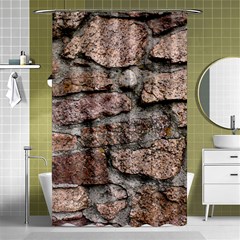 Cemented Rocks Shower Curtain 48  X 72  (small) 