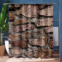 Cemented Rocks Shower Curtain 60  X 72  (medium) 