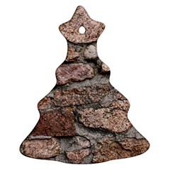 Cemented Rocks Christmas Tree Ornament (2 Sides)