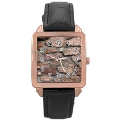 Cemented Rocks Rose Gold Watches