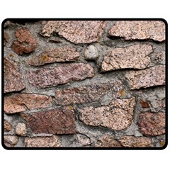 Cemented Rocks Double Sided Fleece Blanket (medium) 