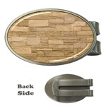 BLOCK WALL 2 Money Clips (Oval) 