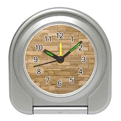 Block Wall 2 Travel Alarm Clocks by trendistuff