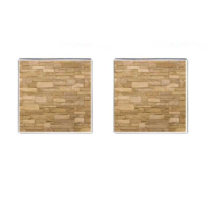 BLOCK WALL 2 Cufflinks (Square)