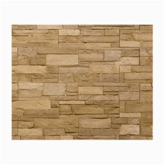 Block Wall 2 Small Glasses Cloth (2-side) by trendistuff