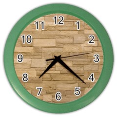 Block Wall 2 Color Wall Clocks by trendistuff