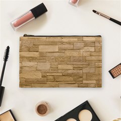 Block Wall 2 Cosmetic Bag (medium)  by trendistuff