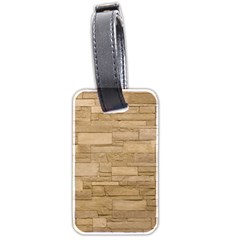 Block Wall 2 Luggage Tags (two Sides) by trendistuff