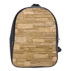 Block Wall 2 School Bags (xl) 