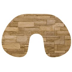 Block Wall 2 Travel Neck Pillows by trendistuff