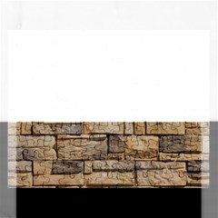 Block Wall 1 Rectangular Jigsaw Puzzl by trendistuff