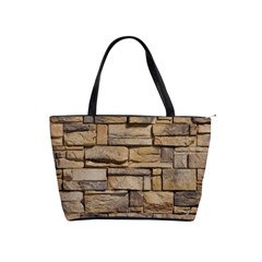 Block Wall 1 Shoulder Handbags by trendistuff