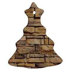 Block Wall 1 Ornament (christmas Tree)