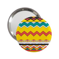 Zig Zag 2 25  Handbag Mirror