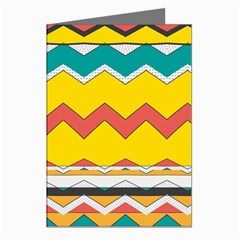 Zig Zag Greeting Cards (pkg Of 8)