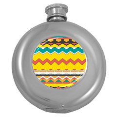 Zig Zag Hip Flask (5 Oz) by LalyLauraFLM