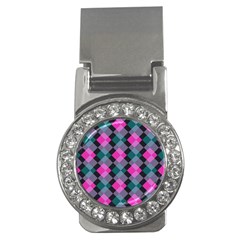 Argyle Variation Money Clip (cz) by LalyLauraFLM